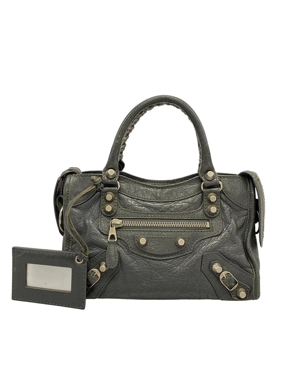 Balenciaga The Giant Mini City Gray #373460B19B